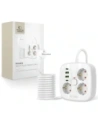 Wholesale Tech-Protect PCS3X4 Power Strip 2xUSB-A, 2xUSB-C, 3xSocket AC 200cm White - THP4168 - {ean13} - Hurt