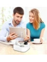 Hurtownia GSM - Tech-Protect PCS3X4 Elosztó 2xUSB-A, 2xUSB-C, 3xDugaszolóaljzat 200cm Fehér - THP4168 - {ean13} - Hurt