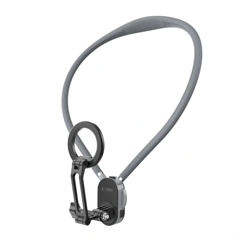 Uchwyt na szyję Tech-Protect AC200 Magnetic MagSafe & GoPro & DJI Neck Holder Crayon Grey