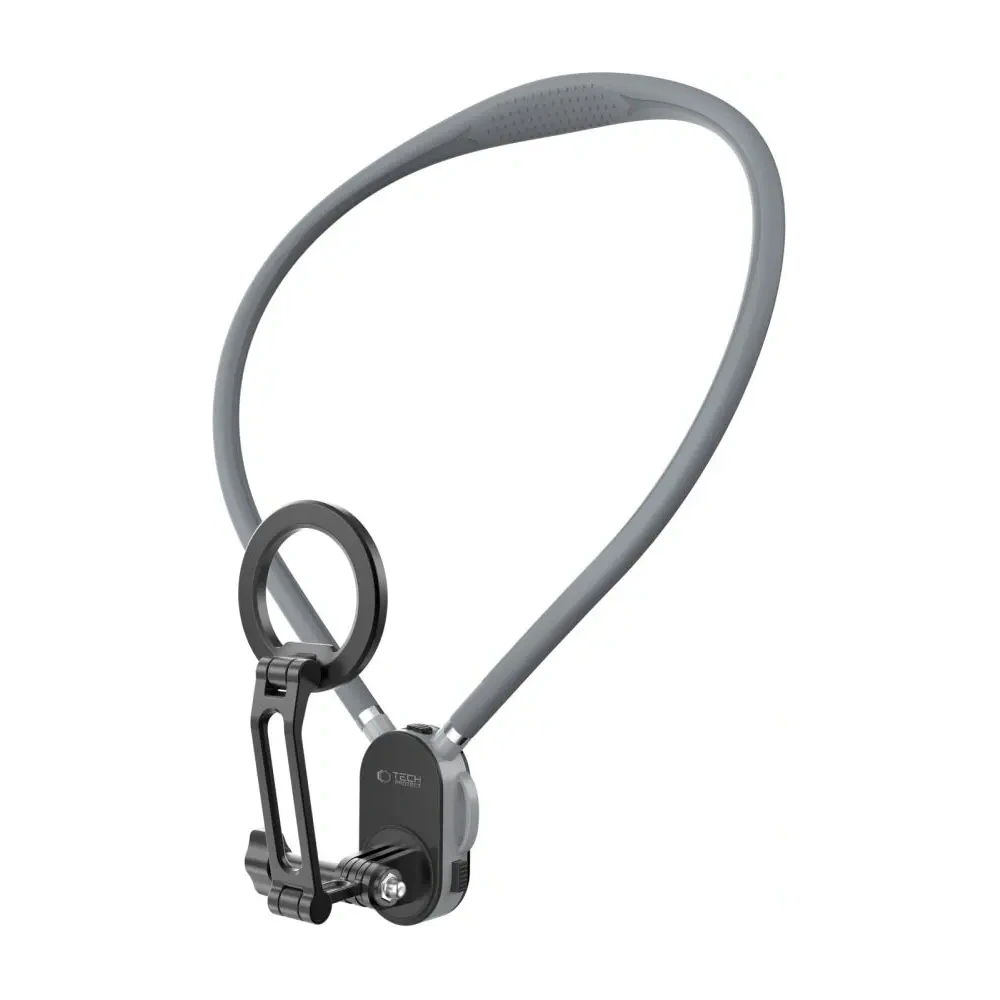 Hurtownia GSM - Tech-Protect AC200 Magnetischer MagSafe & GoPro & DJI Halshalter Crayon Grau - THP4169 - {ean13} - Hurt