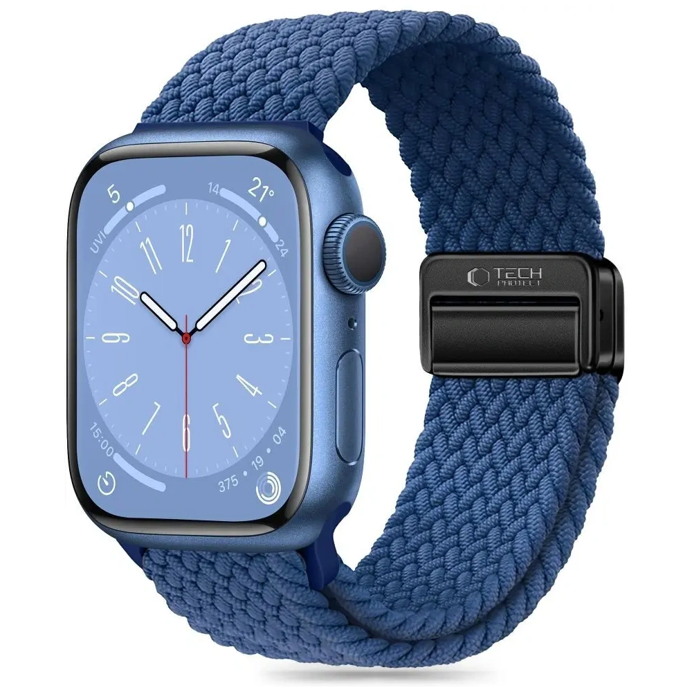 Wholesale Tech-Protect Nylonmag Apple Watch 6 / 7 / 8 / 9 / 10 / SE 40/41/42mm Montego Blue - THP4171 - {ean13} - Hurt