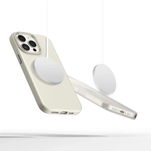 Hurtownia GSM - [CR] Tok Tech-Protect Szilikon Pure MagSafe Apple iPhone 15 Pro Max Cosmic Latte - OT-889 - {ean13} - Hurt