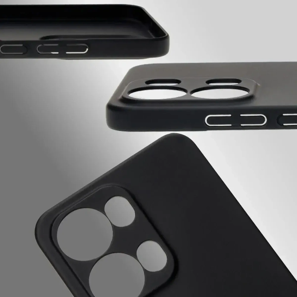 Hurtownia GSM - Etui Bizon Case Łupka do Oppo Reno13 Pro czarne - BIZ9093 - {ean13} - Hurt