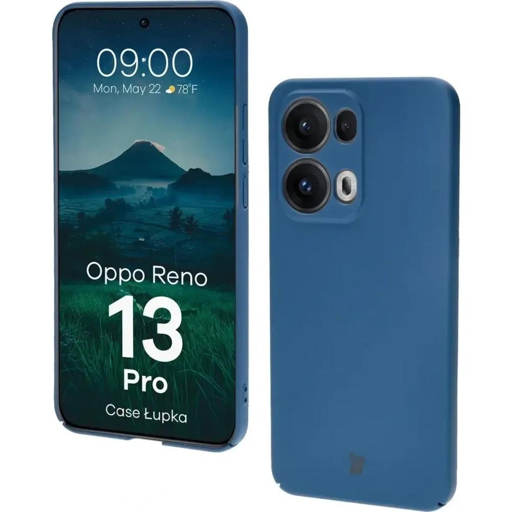 Hurtownia GSM - Bizon Case Lupka Oppo Reno13 Pro kék - BIZ9094 - {ean13} - Hurt