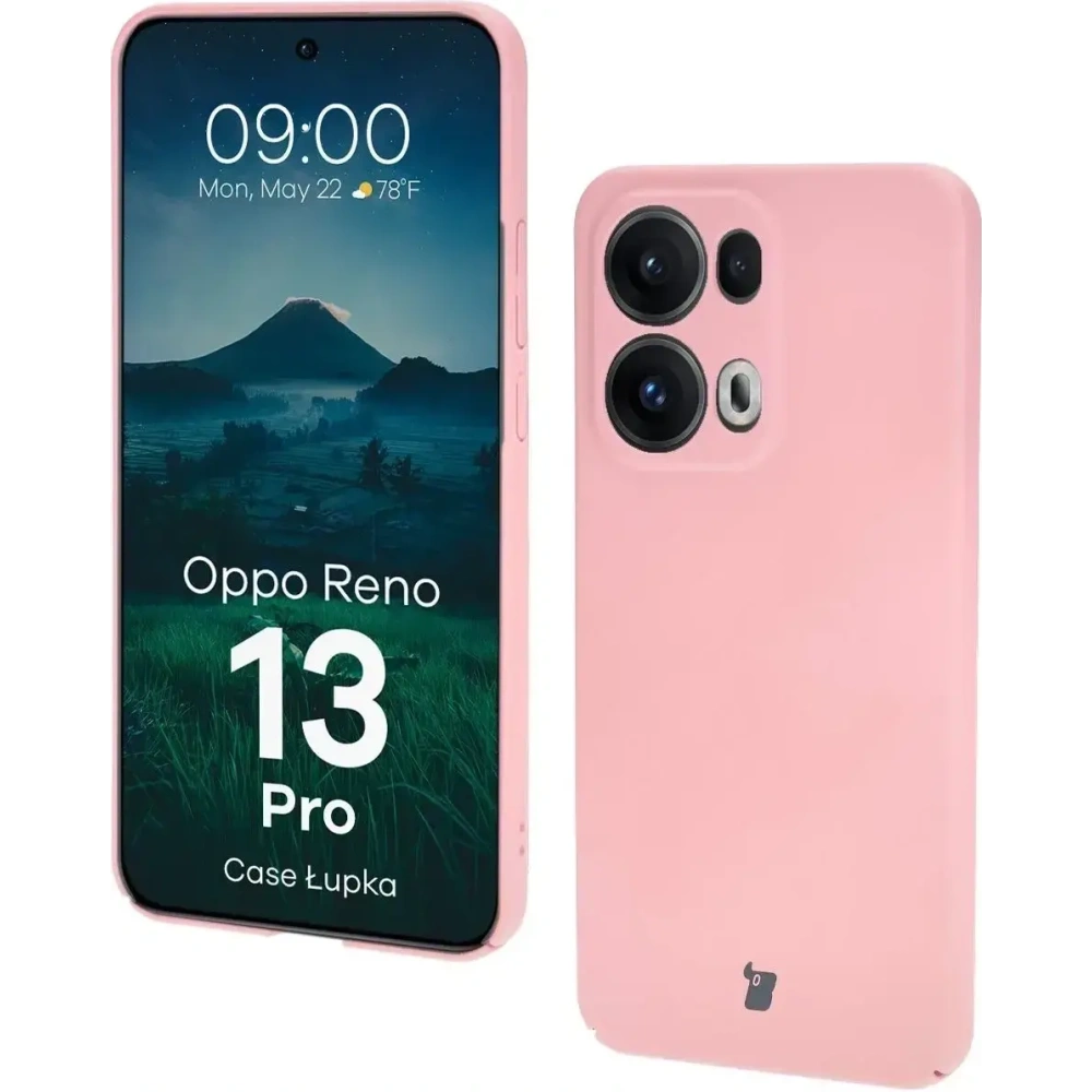 Hurtownia GSM - Etui Bizon Case Łupka do Oppo Reno13 Pro różowe - BIZ9095 - {ean13} - Hurt