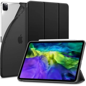 Hurtownia GSM - Etui ESR Rebound Slim Apple iPad Pro 12.9 2018/2020 (3. i 4. generacji) Jelly Black - ESR200BLK - {ean13} - Hurt