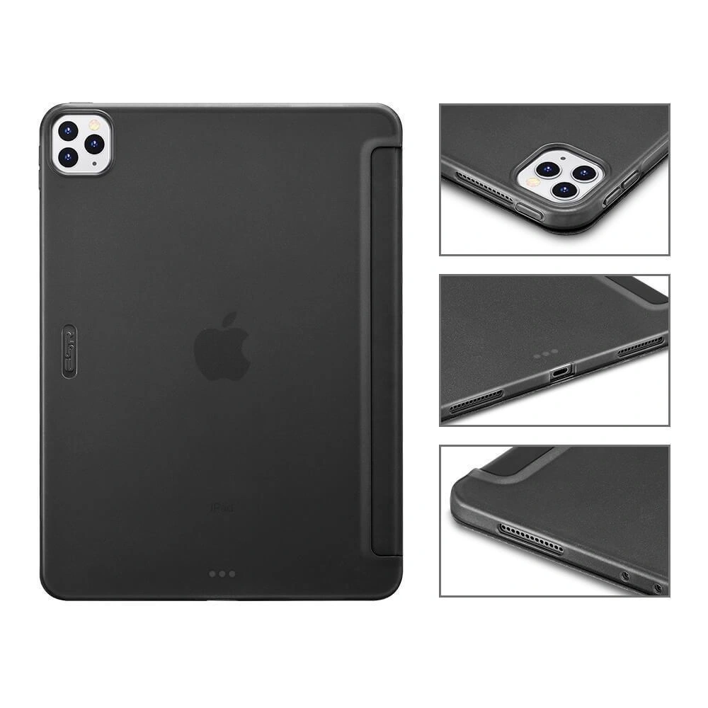 Hurtownia GSM - Etui ESR Rebound Slim Apple iPad Pro 12.9 2018/2020 (3. a 4. generace) Jelly Black - ESR200BLK - {ean13} - Hurt