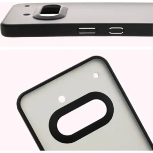 Wholesale Bizon Case Angelo Nothing Phone (3a) smoky with a black frame - BIZ9100 - {ean13} - Hurt