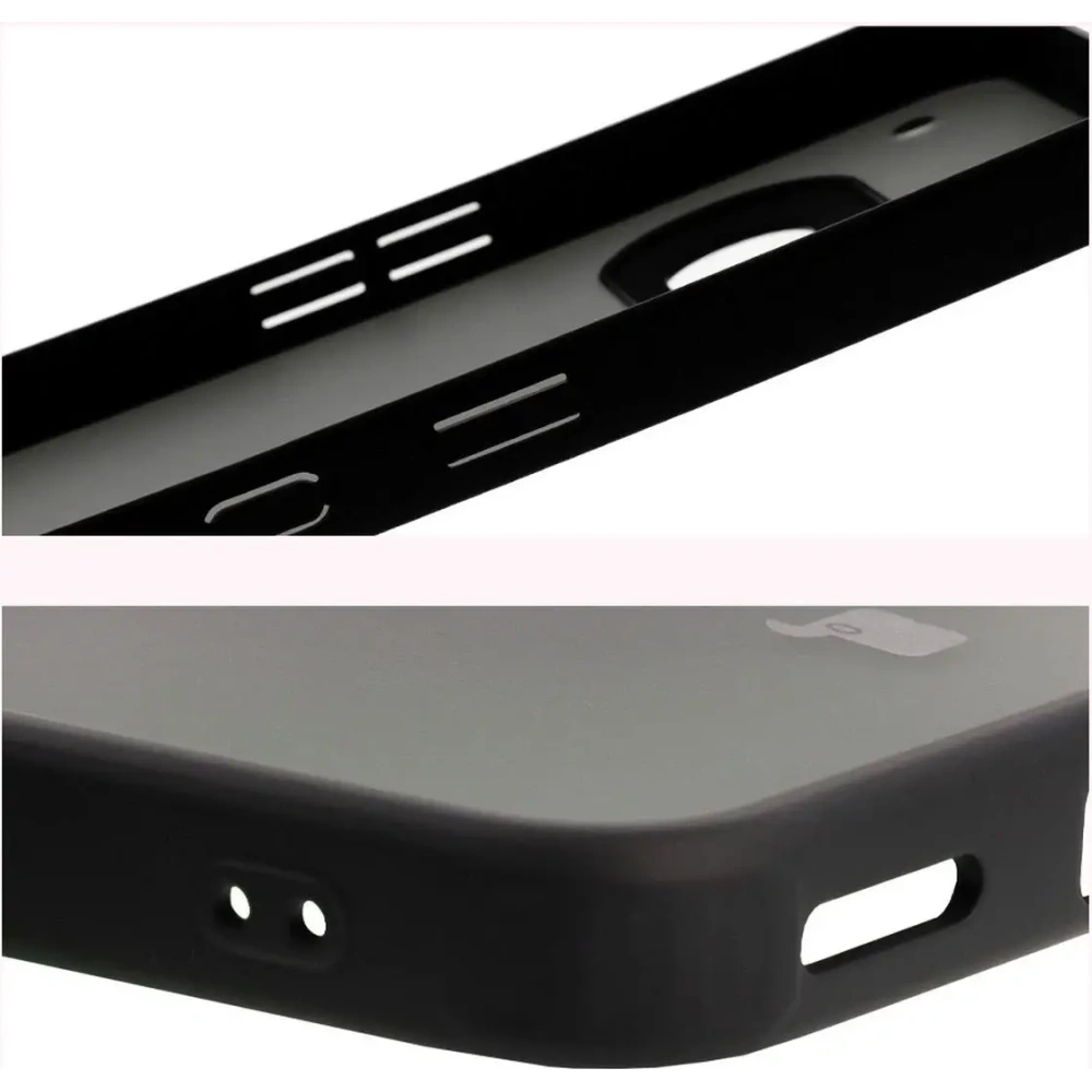 Wholesale Bizon Case Angelo Nothing Phone (3a) smoky with a black frame - BIZ9100 - {ean13} - Hurt