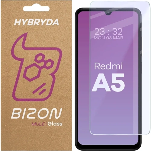 Elastyczne szkło hybrydowe Bizon Glass Mule do Xiaomi Redmi A5