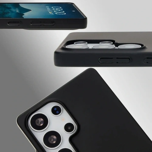 Etui Bizon Case Łupka do Samsung Galaxy S25 Ultra czarne