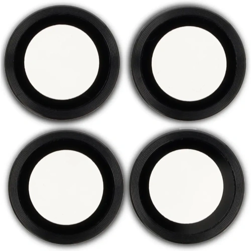 Szkło na aparat Bizon Glass Snap Lens do Motorola Edge 60 / 60 Pro / 60 Fusion czarna ramka