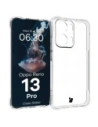 Elastyczne etui Bizon Case Salpa do Oppo Reno13 Pro przezroczyste