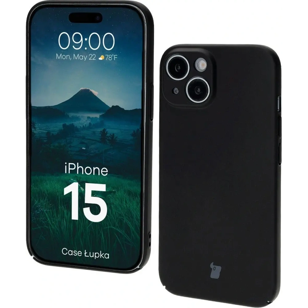 Wholesale Bizon Case Lupka Apple iPhone 15 black - BIZ9108 - {ean13} - Hurt