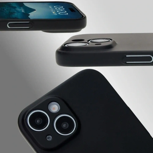 Etui Bizon Case Łupka do Apple iPhone 15 czarne