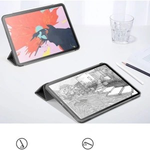Hurtownia GSM - Etui ESR Rebound Slim Apple iPad Pro 12.9 2018/2020 (3. i 4. generacji) Jelly Black - ESR200BLK - {ean13} - Hurt