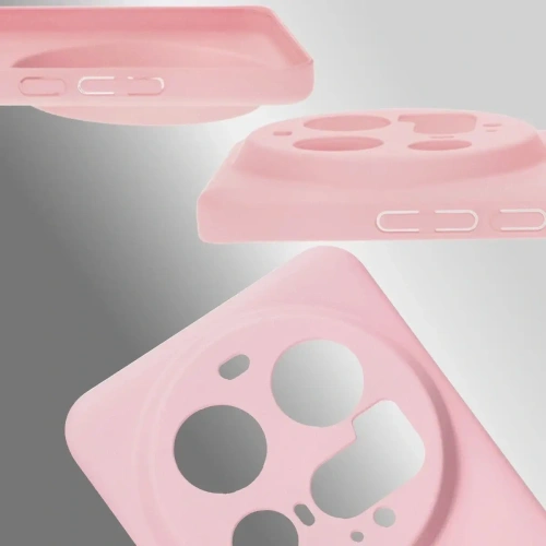 Etui Bizon Case Łupka do Xiaomi 15 Ultra różowe