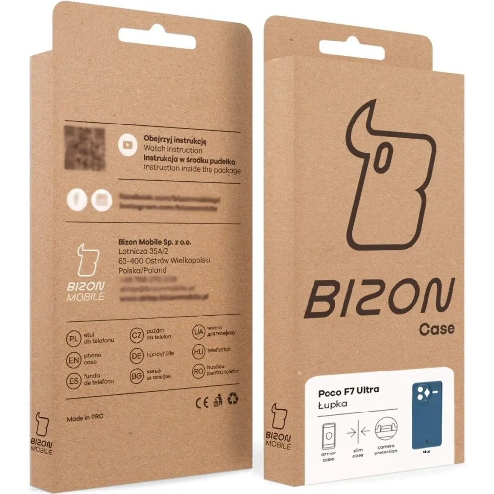 Wholesale Bizon Case Lupka Xiaomi Poco F7 Ultra blue - BIZ9113 - {ean13} - Hurt