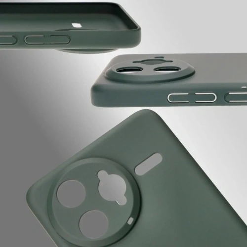 Etui Bizon Case Łupka do Xiaomi Poco F7 Ultra zielone