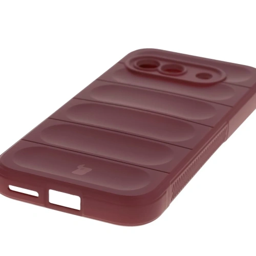 Pancerne etui Bizon Case Tur do Google Pixel 9a burgundowe