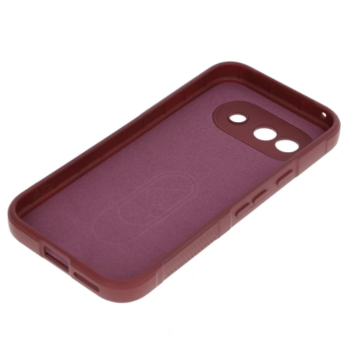 Pancerne etui Bizon Case Tur do Google Pixel 9a burgundowe