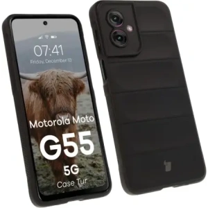 Hurtownia GSM - Bizon Case Tur Motorola Moto G55 5G černý - BIZ9117 - {ean13} - Hurt