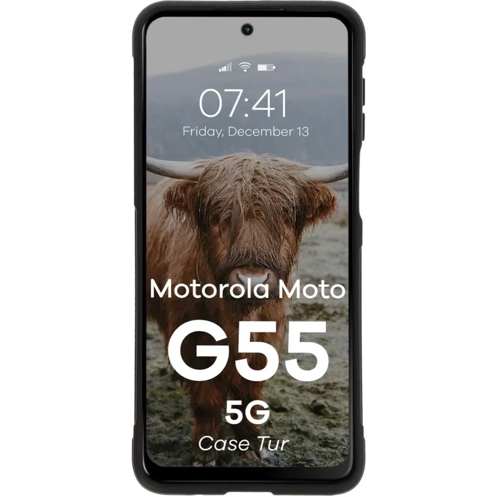 Wholesale Bizon Case Tur Motorola Moto G55 5G black - BIZ9117 - {ean13} - Hurt