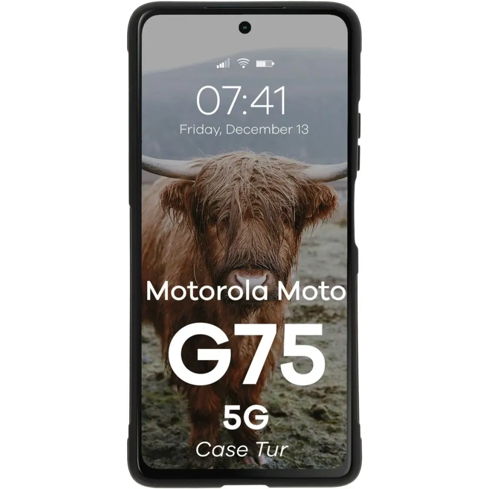 Wholesale Bizon Case Tur Motorola Moto G75 5G black - BIZ9118 - {ean13} - Hurt
