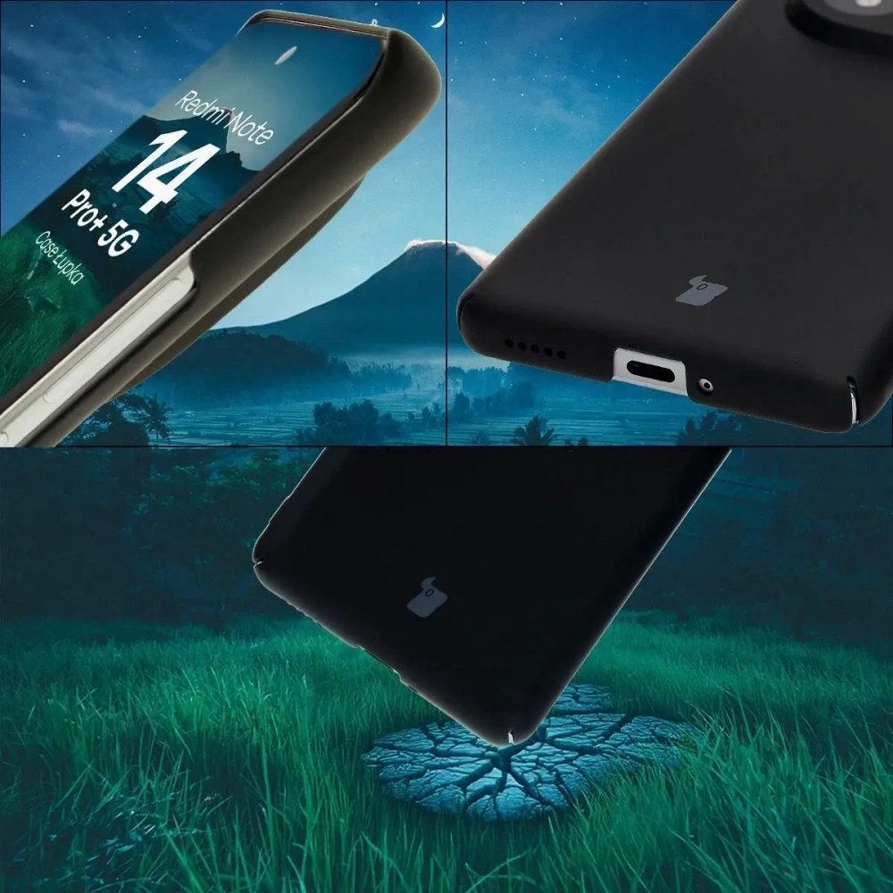 Hurtownia GSM - Caz Bizon Lupka Xiaomi Redmi Note 14 Pro+ Plus 5G negru - BIZ9119 - {ean13} - Hurt