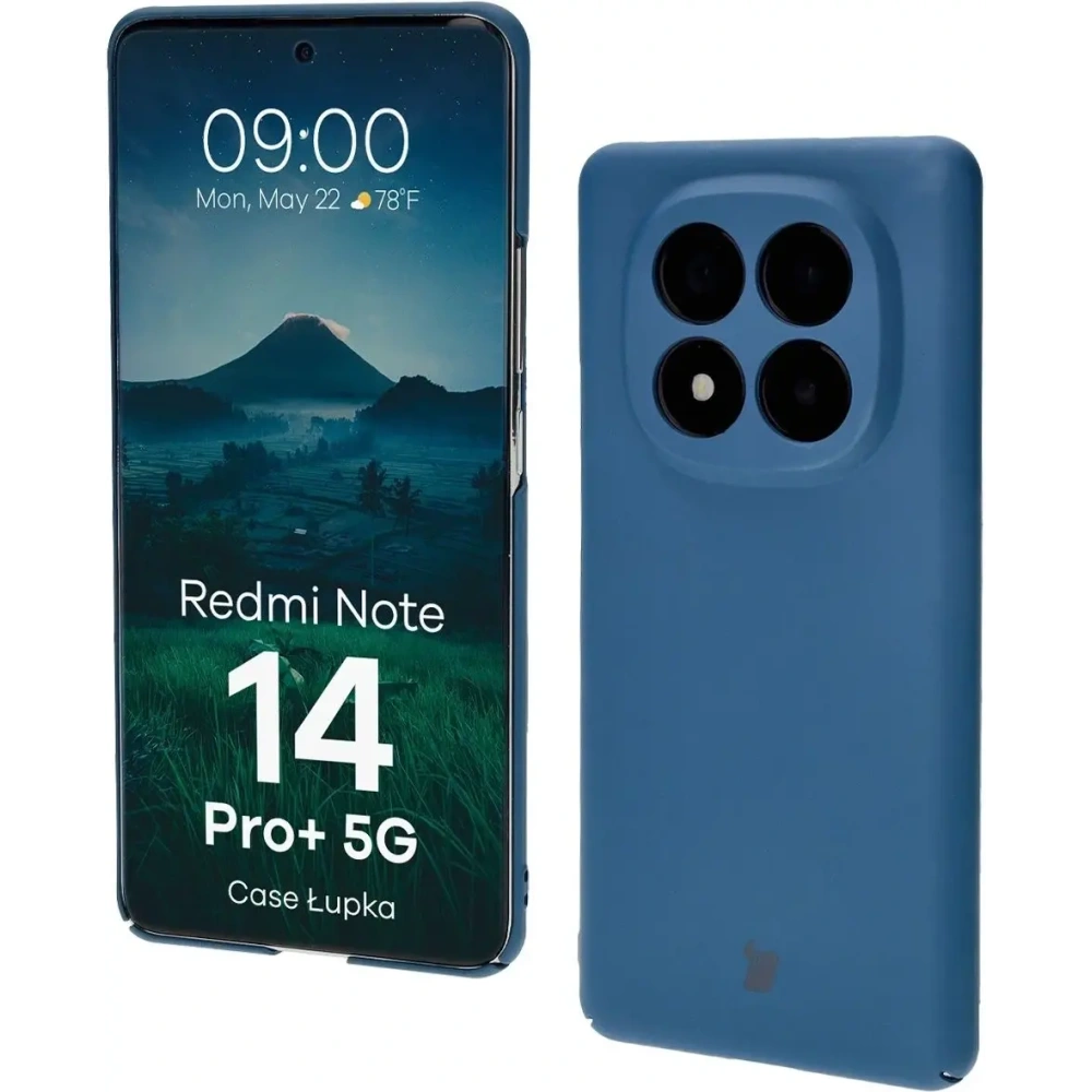 Hurtownia GSM - Husă Bizon Lupka Xiaomi Redmi Note 14 Pro+ Plus 5G albastră - BIZ9120 - {ean13} - Hurt