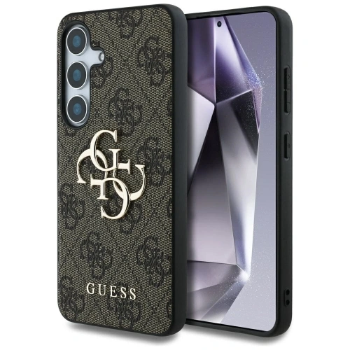 Etui Guess Big 4G Logo Classic Logo do Samsung Galaxy S25+ Plus brązowy