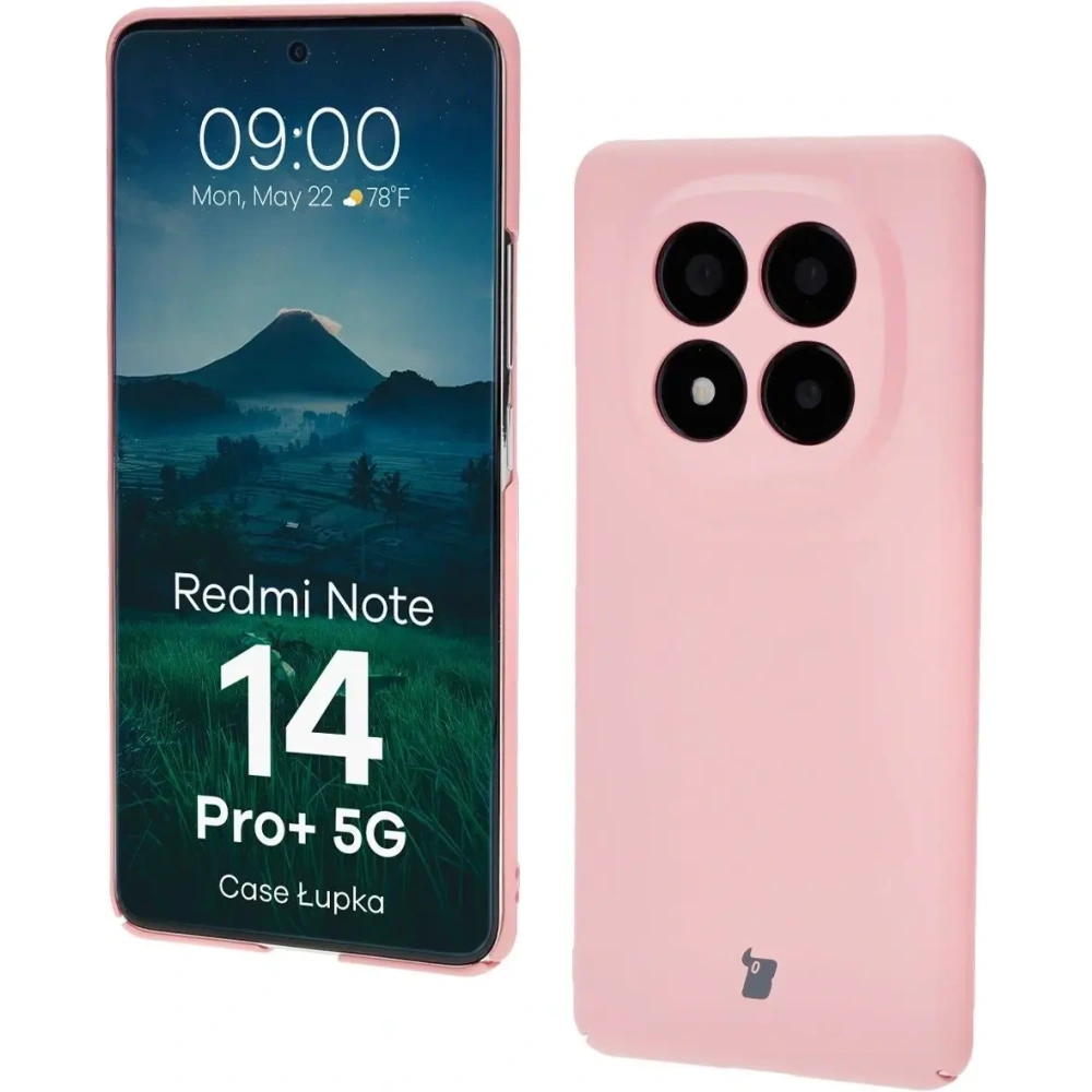 Wholesale Bizon Case Lupka Xiaomi Redmi Note 14 Pro+ Plus 5G pink - BIZ9121 - {ean13} - Hurt