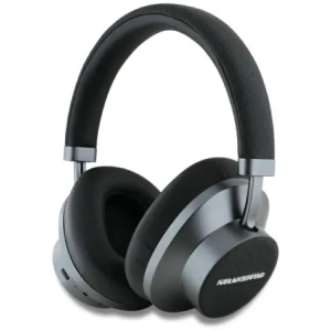 Wholesale Karl Lagerfeld Saffiano Elongated Wireless Over-Ear Headphones Bluetooth 5.4 ANC Black - KLD22044 - {ean13} - Hurt