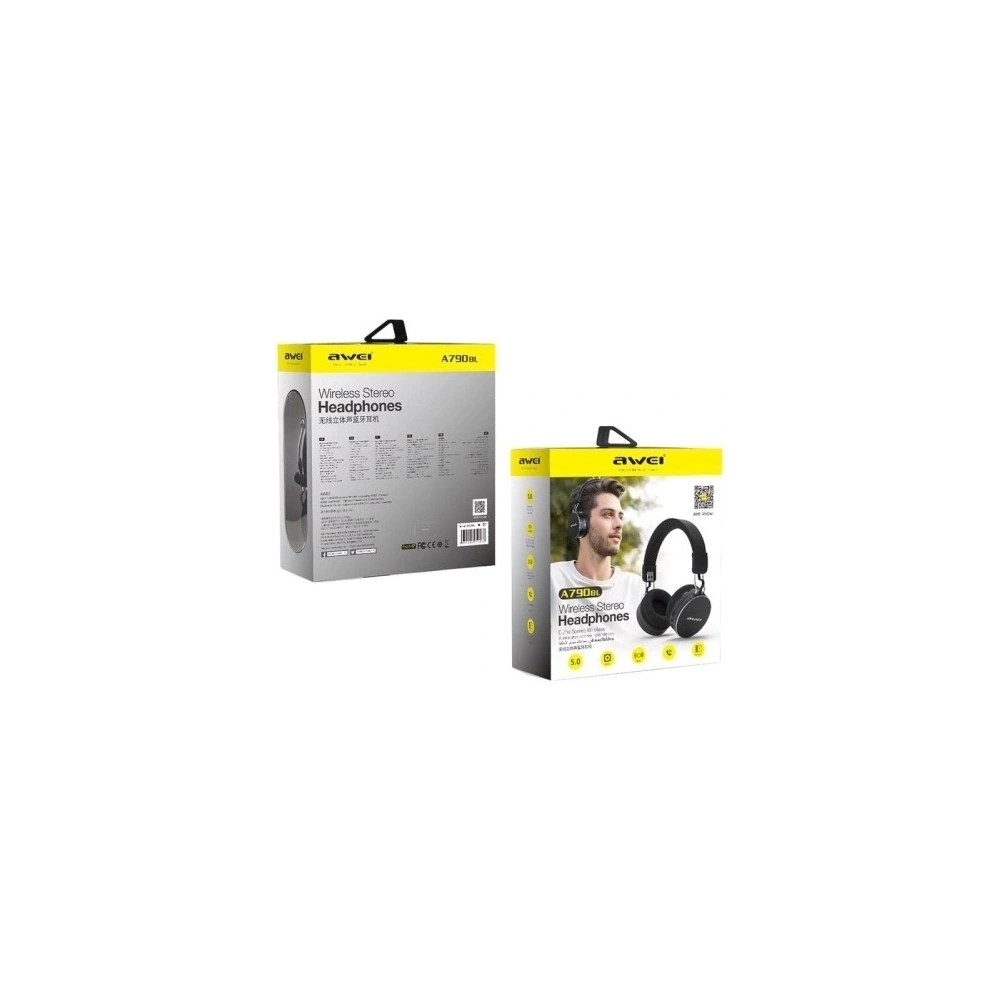 Hurtownia GSM - AWEI sluchátka na uši Bluetooth A790BL černá/black - AWEI046BLK - {ean13} - Hurt