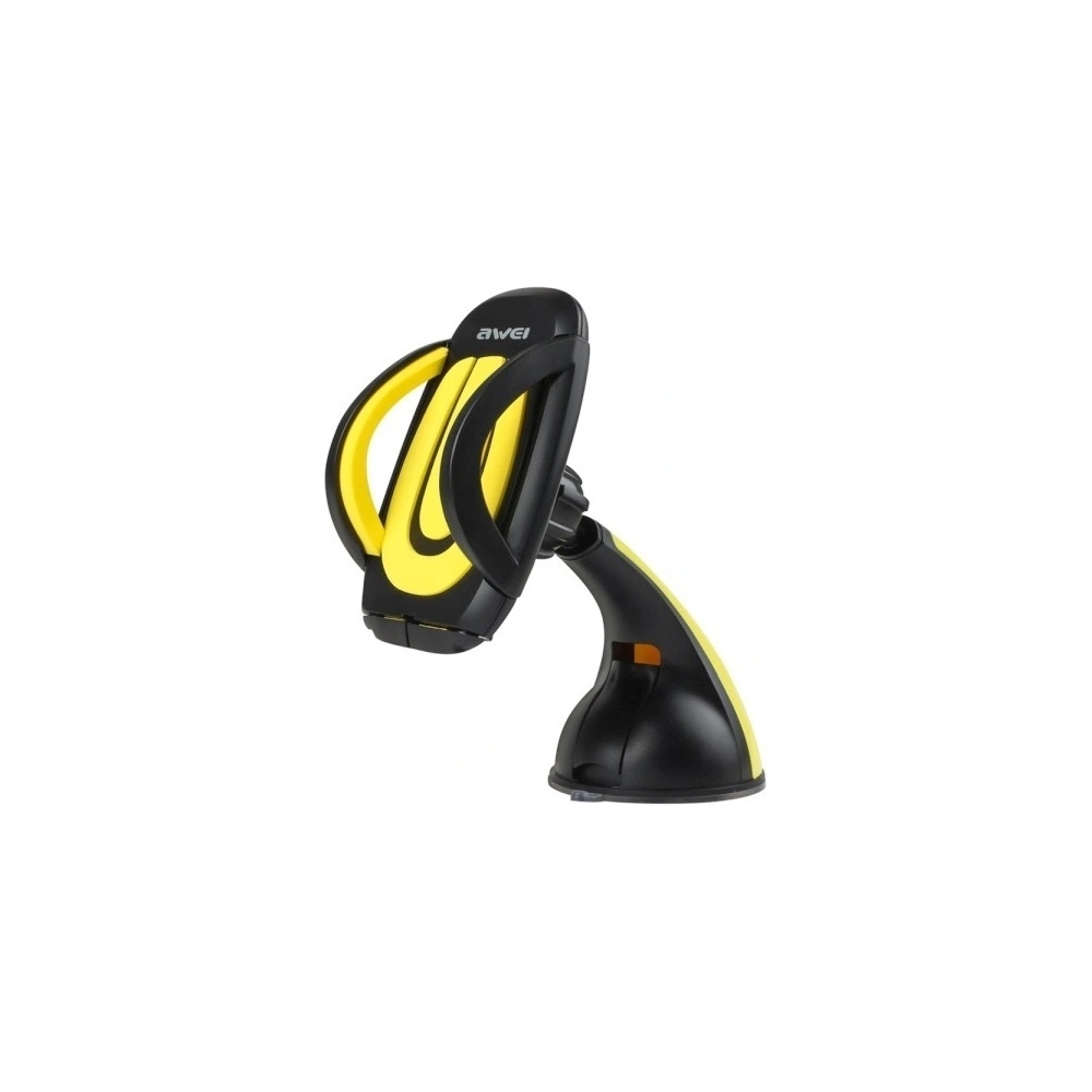 Hurtownia GSM - AWEI uchwyt samochodowy X7 4.3" - 7" do szyby czarno-żółty/black&yellow - AWEI047BLKYEL - {ean13} - Hurt