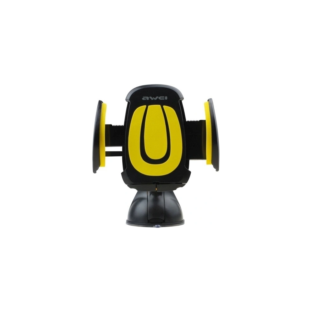 Hurtownia GSM - AWEI uchwyt samochodowy X7 4.3" - 7" do szyby czarno-żółty/black&yellow - AWEI047BLKYEL - {ean13} - Hurt