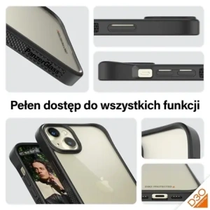 Wholesale PanzerGlass ClearCase Apple iPhone 15 Plus / 14 Plus D3O 2xMilitary grade black - PZG927 - {ean13} - Hurt