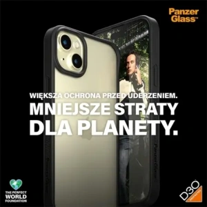 Wholesale PanzerGlass ClearCase Apple iPhone 15 Plus / 14 Plus D3O 2xMilitary grade black - PZG927 - {ean13} - Hurt
