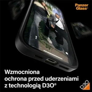 Wholesale PanzerGlass ClearCase Apple iPhone 15 Plus / 14 Plus D3O 2xMilitary grade black - PZG927 - {ean13} - Hurt