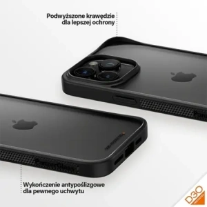 Wholesale PanzerGlass ClearCase Apple iPhone 15 Pro Max D3O 2xMilitary grade black - PZG929 - {ean13} - Hurt