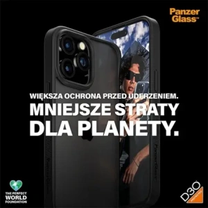 Hurtownia GSM - PanzerGlass ClearCase Apple iPhone 15 Pro Max D3O 2xKatona minőség fekete - PZG929 - {ean13} - Hurt