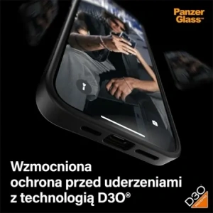 Wholesale PanzerGlass ClearCase Apple iPhone 15 Pro Max D3O 2xMilitary grade black - PZG929 - {ean13} - Hurt