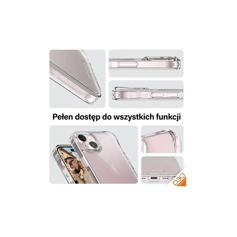 Wholesale PanzerGlass HardCase Apple iPhone 15 / 14 / 13 D3O 3xMilitary grade clear - PZG934 - {ean13} - Hurt