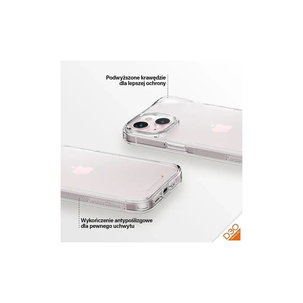 Wholesale PanzerGlass HardCase Apple iPhone 15 / 14 / 13 D3O 3xMilitary grade clear - PZG934 - {ean13} - Hurt
