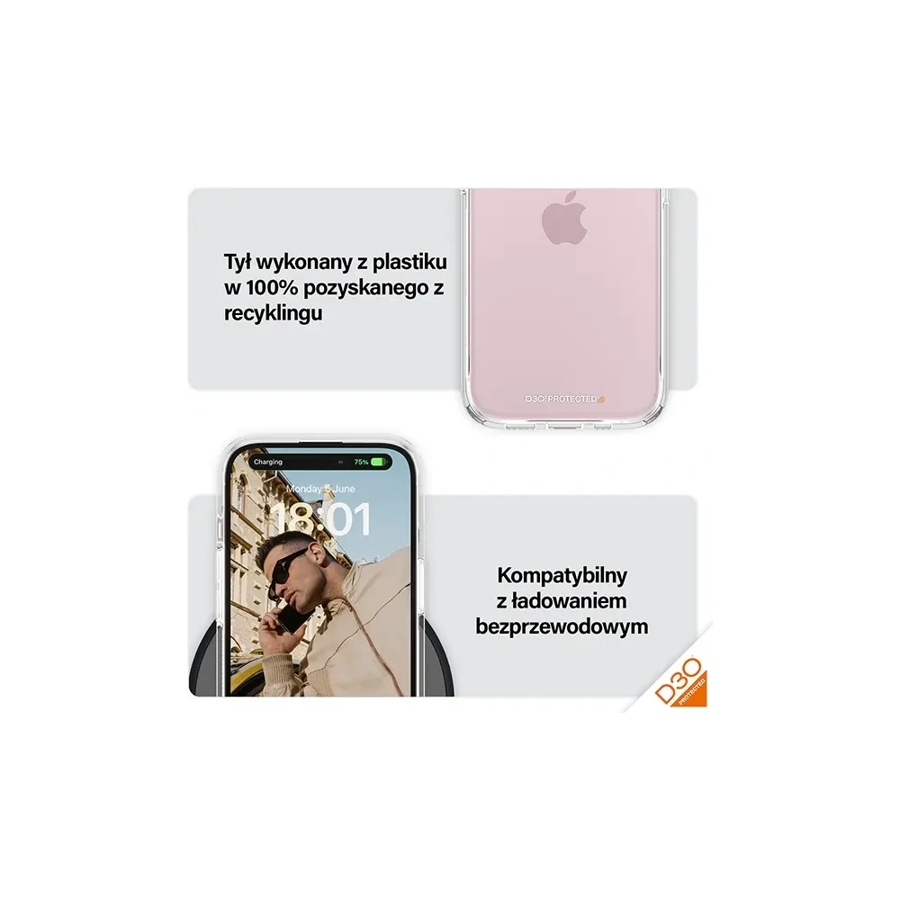 Wholesale PanzerGlass HardCase Apple iPhone 15 / 14 / 13 D3O 3xMilitary grade clear - PZG934 - {ean13} - Hurt