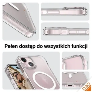 Hurtownia GSM - PanzerGlass HardCase Apple iPhone 15 / 14 / 13 D3O MagSafe 3xKatonai minőségű átlátszó - PZG935 - {ean13} - Hurt