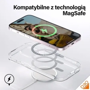 Hurtownia GSM - PanzerGlass HardCase Apple iPhone 15 / 14 / 13 D3O MagSafe 3xKatonai minőségű átlátszó - PZG935 - {ean13} - Hurt