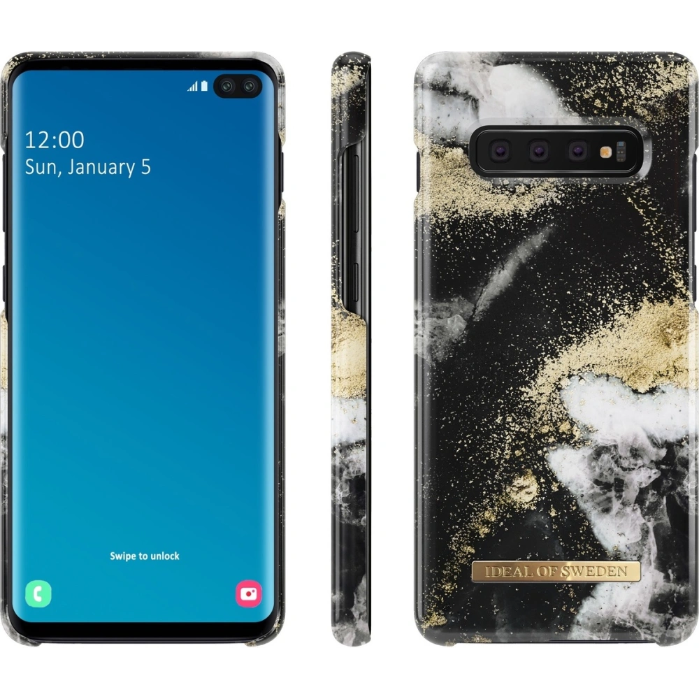 Hurtownia GSM - Etui iDeal of Sweden Samsung Galaxy S10+ Plus (Black Galaxy Marble) - IDS245BLKGLXMRB - {ean13} - Hurt