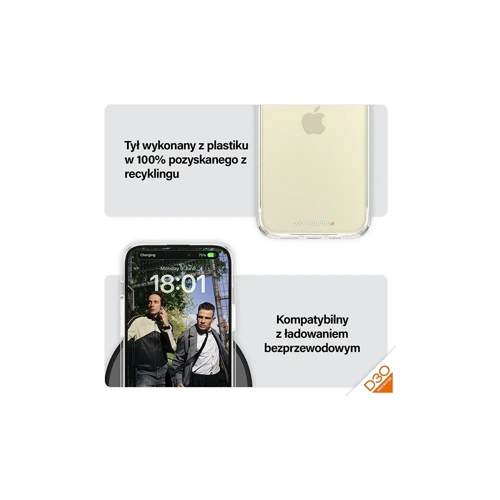 Wholesale PanzerGlass HardCase Apple iPhone 15 Plus / 14 Plus D3O 3xMilitary grade clear - PZG936 - {ean13} - Hurt