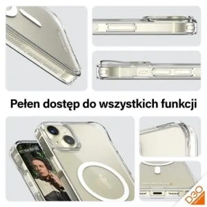 Wholesale PanzerGlass HardCase Apple iPhone 15 Plus / 14 Plus D3O MagSafe 3xMilitary grade clear - PZG937 - {ean13} - Hurt